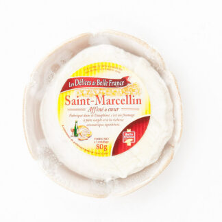 ST MARCELIN 80G DELICE BELLE FRANCE · LES DÉLICES DE BELLE FRANCE