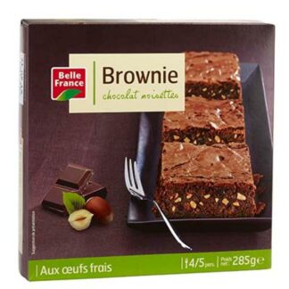 BROWNIE CHOCOLAT-NOISETTES 285G BELLE FRANCE · BELLE FRANCE