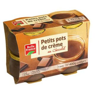 PTIT POT CREME CHOC.X4 BELLE FRANCE · BELLE FRANCE