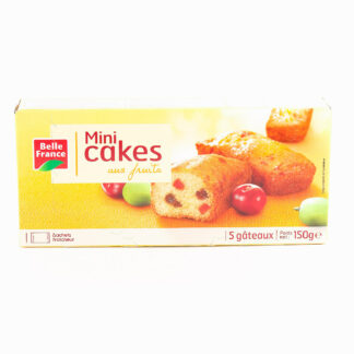 PACK 5 MINI CAKE FRUIT 150G BELLE FRANCE · BELLE FRANCE