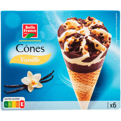 Cône vanille · BELLE FRANCE