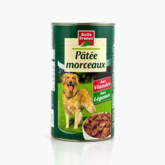 LOT DE 3 2X PÂTÉE POUR CHIEN À LA VIANDE ET LÉGUMES BELLE FRANCE · BELLE FRANCE