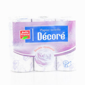PAPIER TOILETTE 6 ROULEAUX DÉCORÉ – BELLE FRANCE · BELLE FRANCE