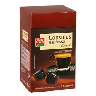 PACK 10 CAPSULES CAFÉ CORSÉ BELLE FRANCE · BELLE FRANCE