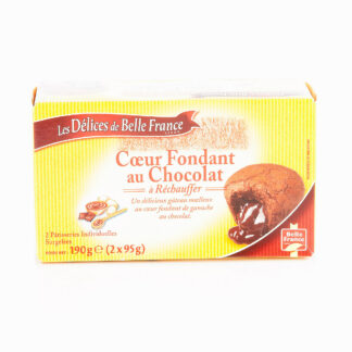 COEURS FONDANTS CHOCOLAT X2 DÉLICES DE BELLE FRANCE · LES DÉLICES DE BELLE FRANCE