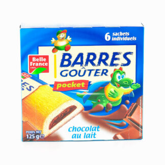 PACK 6 BARRES CHOCOLAT LAIT 125G BELLE FRANCE · BELLE FRANCE