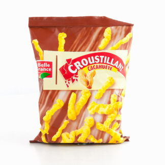 SACHET 90G CROUSTILLANT DE CACAHUÈTES BELLE FRANCE · BELLE FRANCE