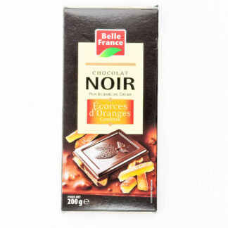 BLOC 200G CHOCOLAT NOIR ORANGE BELLE FRANCE · BELLE FRANCE